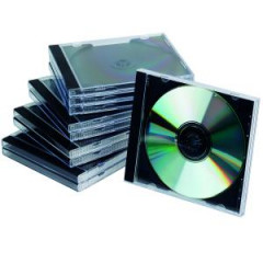 Obal na CD/DVD Jewel èierny tray