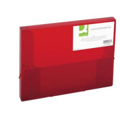 Plastov box s gumikou Q-CONNECT erven 