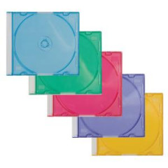 Farebn obaly na CD/DVD Q-CONNECT 
