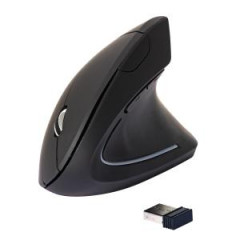 Bezdrtov ergononick my Q-CONNECT ierna 