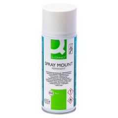 Lepidlo v spreji Q-CONNECT Quick Mount 400ml permanentn 