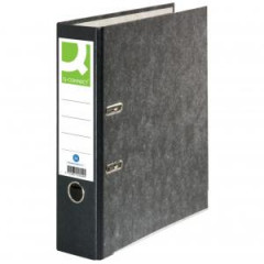 Zaklada pkov Mramor Q-CONNECT 7,5cm ierny 