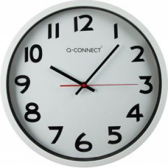 Nstenn hodiny Q-CONNECT 35cm biele