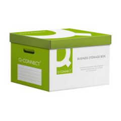 Archvna krabica s odnmatenm vekom Q-CONNECT zelen 515x305x350 mm 