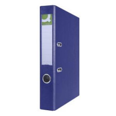Zaklada pkov Q-CONNECT poloplastov 5cm tmavomodr 