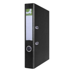 Zaklada pkov Q-CONNECT poloplastov 5cm ierny 
