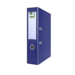Zaklada pkov Q-CONNECT poloplastov 7,5cm tmavomodr 