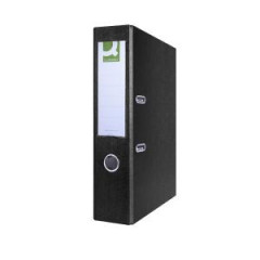 Zaklada pkov Q-CONNECT poloplastov 7,5cm ierny 