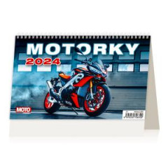 Stolov kalendr Motorky 2024