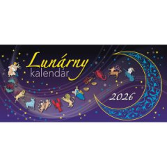 Stolov kalendr stpcov 29,7 x 13,8 cm - Lunrny 2026 