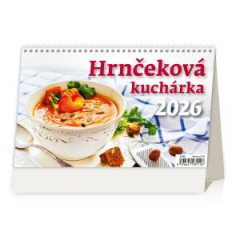 Stolov kalendr riadkov 22,6x13,9 cm - Hrnekov kuchrka 2026 