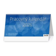 Stolov kalendr stpcov 30,1x14,8 cm - Pracovn 2026 