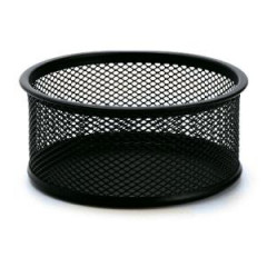 Drten stojan na kancelrske spony Sakota 80x30mm ierny 