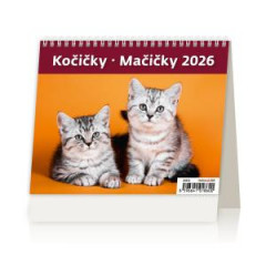 Stolov kalendr riadkov 17,1x13,9 cm - MiniMax Maiky 2026 