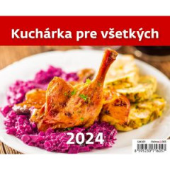 Stolov kalendr MiniMax Kuchrka pre vetkch 2024