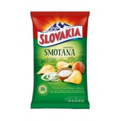 Slovakia chips smotana s cibuľou 100g