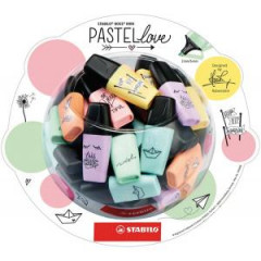 Zvrazova STABILO Boss mini pastel displej 50ks 