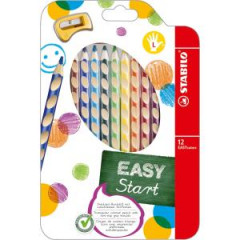 Dreven pastelky EASYcolors L 12sada 