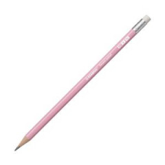 Ceruzka STABILO Swano Pastel HB s gumou pastel ruov 