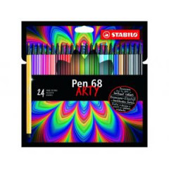 Sada popisovaov STABILO Pen 68/24S `ARTY` 