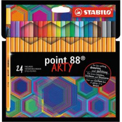 Sada linerov STABILO point 88/24S `ARTY` 