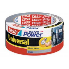 Textiln pska TESA silne lepiaca strieborn 50 mm x 25 m 