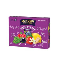 Kolekcia ajov LONDON Fruit & Herb aje, Zhradn plody 60 g