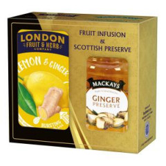 Darekov sada LONDON Fruit & Herb a Mackays Citrn a zzvor 340 g