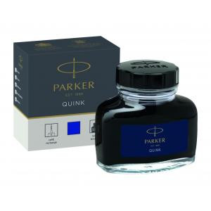 Atrament Parker QUINK do plniacich pier modrý 57 mℓ