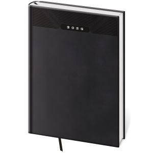 Diár Print classic denný A4 21x29,7cm čierny 2026