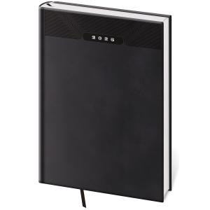 Diár Print classic týždenný B5 17x24cm čierny 2026