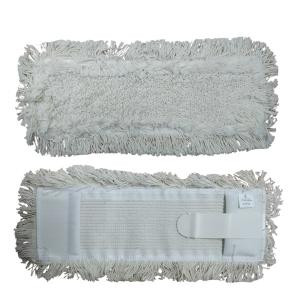 Mop 40 cm smyčka + prestrih Klaro - biely jazyk