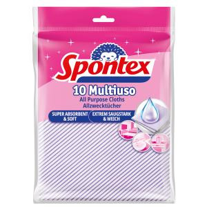 Utierka viacúčelová SPONTEX Multiuso, 10 ks