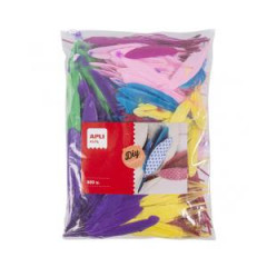 Pierka rôznych farieb 500 ks 