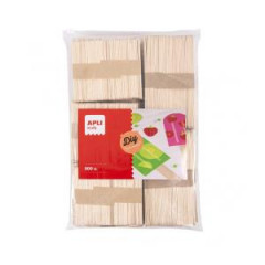 Drevené tyčinky prírodného pôvodu rôznych veľkostí 800 ks 