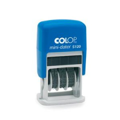 Peiatka Colop Dtumovka S 120, mesiac slovom, modr poduka 