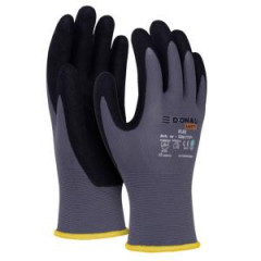 Rukavice pleten, poloman DONAU SAFETY Flex, kat. II ed ve. 10 