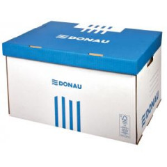 Archvna krabica so sklpacm vekom DONAU modr 560370315 mm