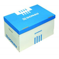 Archvna krabica s odnmatenm vekom DONAU modr 545363317 mm