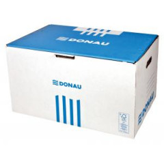 Archvna krabica s prednm otvranm DONAU modr 555360315 mm