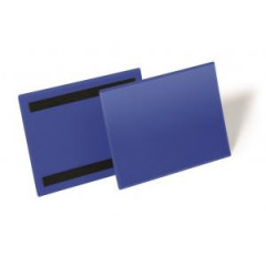 Magnetick vrecko na dokumenty 210x148mm na rku 50ks modr