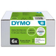 Samolepiace etikety Dymo LW 101x54mm menovky balky biele 1320ks