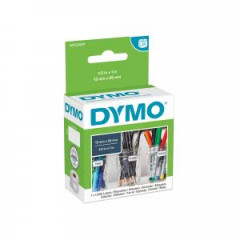 Samolepiace etikety Dymo LW 25x13mm viacelov biele