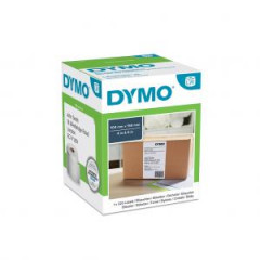 Samolepiace etikety Dymo LW 4XL 159x104 mm extra vek biele