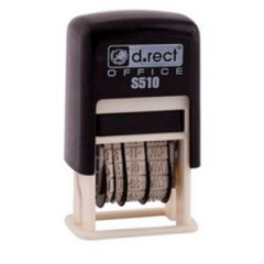 Dtumov peiatka D.RECT S510 ierna 