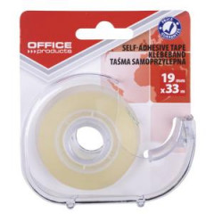 Lepiaca páska Office Products 19 mm x 33 m s dispenzorom 