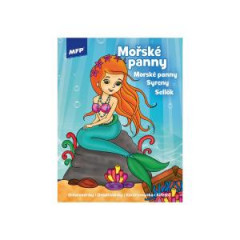 Maľovanka A4 Morská panna 