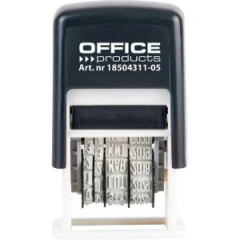 Peiatka Office products Dtumovka samofarbiaca ierna 