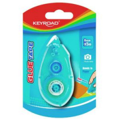 Lepiaci roller KEYROAD Super lepiaca sila, obojstrann, blister 