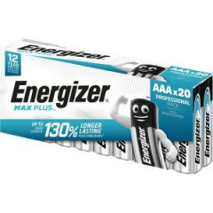 Batria Energizer Max Plus AAA alkalick mikrotukov 20 ks 